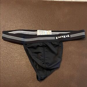 Vintage Papi Black Thong